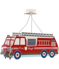 Valgusti rippuv Dalber Fire Truck, E27, 3 x 15 W, sinine v./valge v. / valge v., 22 x 13,5 x 52,5 cm