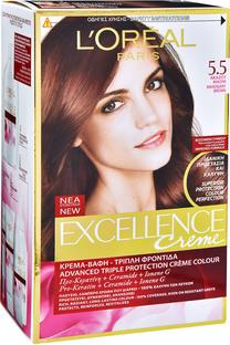 Matu krāsa L’Oréal Paris Excellence Intense, kastaņu krās., Chestnut 5.5