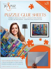 Puzles paklājiņš Jig & Puz Puzzle Glue Sheet 80006, 29.7 cm x 21 cm, 8 gab., balta krās.