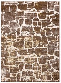 Kilimas vidaus Hakano Trex Brick, ruda sp./smėlio sp., 150 cm x 80 cm