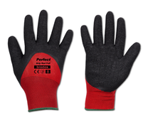 Darba cimdi Bradas Perfect Grip, sarkana krās., 11, 6 gab.