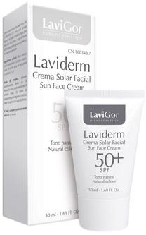Kremas įdegio priežiūrai LaviGor Laviderm Sun Face Cream Color SPF50, 50 ml