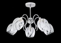 Šviestuvas kabinamas 93212CR.5H.WT+CL, E27, 5 x 12 W