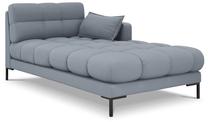 Sofa Micadoni Home Mamaia Chaise Longue, žydra sp., dešininė, 185 x 102 cm x 75 cm