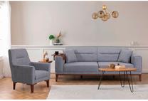 Sofos rinkinys Hanah Home Liones Tepsili Set, pilka sp., 94 x 223 cm x 82 cm