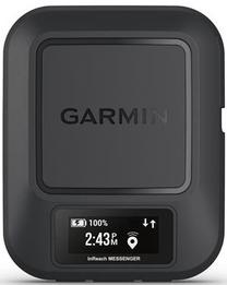 GPS izsekotājs Garmin InReach Messenger, melna krās.