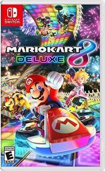 Nintendo Switch žaidimas Nintendo Mario Kart 8 Deluxe + Joy-Con Wheel Pair, anglų