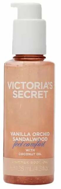 Kūno aliejus Victoria's Secret Vanilla Orchid Sandalwood Shimmer, 128 ml