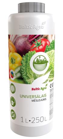 Trąšos daržovėms, gėlėms Baltic Agro, skystos, 1 l