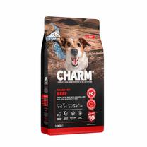 Sausā suņu barība Charm Grass Fed, liellopa gaļa, 10 kg