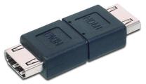 Adapteris Assmann HDMI female, HDMI female, melna krās.