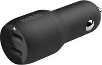 Automobilinis įkroviklis Belkin, 2 x USB, juoda sp.