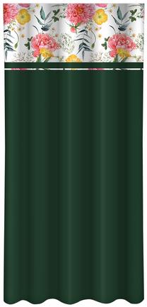 Nakts aizkari ZMK-061, balts krās./dzeltens krās./rozā krās., 160 cm x 270 cm