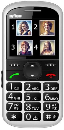 Telefons ar pogām MyPhone HALO 2, 24 MB, balts krās.