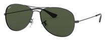 Sporta saulesbrilles Ray-Ban Cockpit RB3362 004, 59 mm, melna krās./zaļa krās./pelēka krās.