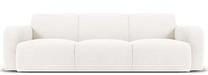 Sofa Micadoni Home Molino MIC_3S_101_F1_MOLINO1, balta sp., 95 x 235 cm x 72 cm