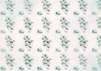 Fototapete Artgeist Mint Green Nature - Solid Floral Pattern With Green Leaves, 280 cm x 392 cm