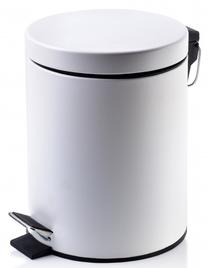 Šiukšliadėžė Mondex Zac HTWM5209, balta sp., 3 l, 27.5 cm x 20 cm