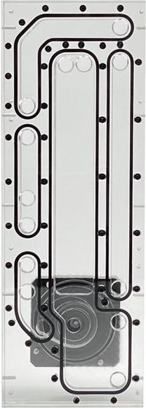 Panelė Stealkey Customs SW10032, 3.1 cm, skaidri sp.