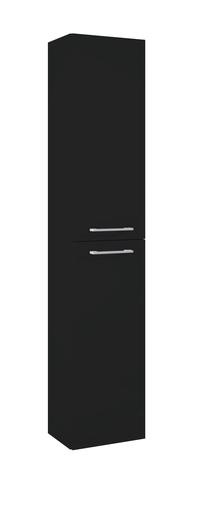 Pakabinama vonios spintelė Elita Cheese Plus 168521, juoda sp., 23.6 cm x 30 cm x 150 cm