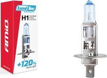 Auto spuldze AMiO LumiTec SuperWhite +120% 02135, halogēnā spuldze, balta krās., 12 V