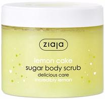 Kūno odos šveitiklis Ziaja Lemon Cake Sugar Body Scrub, 300 ml