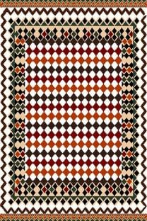 Ковер Conceptum Hypnose HMNT552, многоцветный, 80 см x 50 см