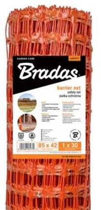 Apsauginis tinklas Bradas Barrier Net, 30 m x 100 cm