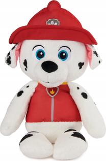 Mīkstā rotaļlieta suns Spin Master Paw Patrol Marshall, balta krās./sarkana krās., 33 cm