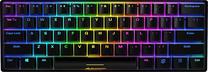 Vadu spēļu tastatūra Sharkoon SGK50 S4 Kailh Red, EN, melna krās.