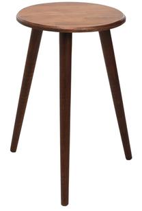Žurnalinis staliukas Kalune Design 1033-2, riešuto sp., 40 cm x 40 cm x 60 cm