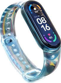 Dirželis Hurtel, Replacment Band Strap for Xiaomi Mi Band 4/3, žydra sp.