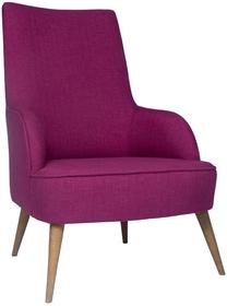 Krėslas Hanah Home Folly Island 558ZEN1130, violetinė sp., 89 cm x 69 cm x 107 cm
