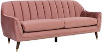Sofa Home4you Joanna 26602, rožinė sp., 84 x 198 cm x 80 cm