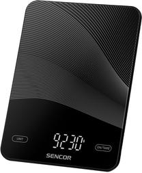 Elektroninės virtuvinės svarstyklės Sencor SKS 7700BK, juoda sp.