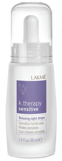 Matu serums, galvas ādai Lakmé K.Therapy Sensitive Night Drops, 30 ml