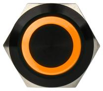 Gaismas diožu apgaismojuma slēdzis DimasTech, oranža krās.