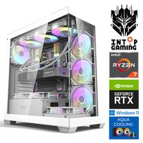 Stacionarus kompiuteris Intop Aqua Ryzen 7 9700X, 3 TB, DDR5 16 GB, SSD+HDD 1 TB 2 TB, Nvidia GeForce RTX 5060 Ti 16 GB GDDR7, Windows 11 Home