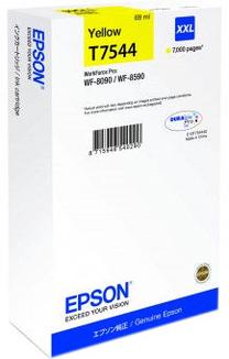 Rašalinio spausdintuvo kasetė Epson T7544, geltona sp.