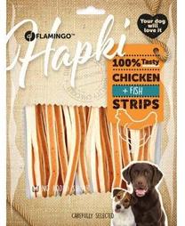 Лакомство для собак Flamingo Hapki Strips, курица, 0.4 кг