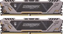 Operatyvioji atmintis (RAM) Crucial Ballistix Sport AT Gray BLS2K8G4D30CESTK, DDR4, 16 GB, 3000 MHz