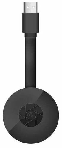 Prekė su pažeista pakuote. Multimedijos grotuvas MiraScreen HDMI Chromecast G2, USB Type-C, juoda sp.