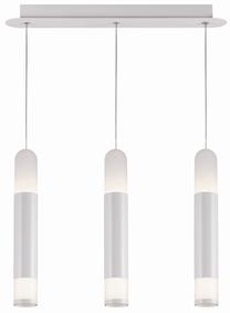Valgusti rippuv Light Prestige Forli LP-8011/3P 5907796367629, LED, 3000 °K, 3 x 10 W, valge v. / hall v.