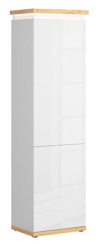 Spinta Laval S474-REG2D-BIP/DDZN/BIP, ąžuolo sp./balta sp., 42.5 cm x 58.5 cm x 199 cm