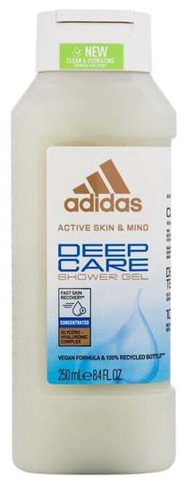 Kūno prausimosi želė Adidas Deep Care, 250 ml