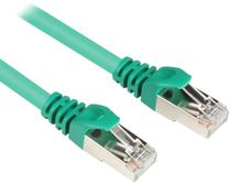 Провод Sharkoon Cat.6 SFTP Network Cable RJ-45, RJ-45, 5 м, зеленый цв.