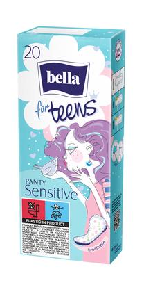 Kelnaičių įklotai Bella Teens Panty Sensitive, 20 vnt.