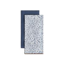 Virtuvinių rankšluosčių rinkinys Homla Salado 777028, mėlyna sp./balta sp., 65 cm x 45 cm, 2 vnt.