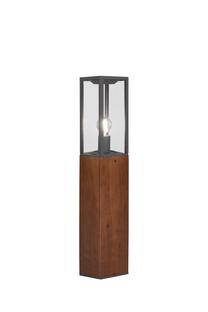 Savienojams āra apgaismojums Trio Garonne PO80, 60W, E27, IP44, brūna krās., 14 cm x 14 cm