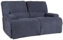 Sofa Home4you Marcus 2 21626, mėlyna sp./pilka sp., 160 x 99 cm x 96 cm